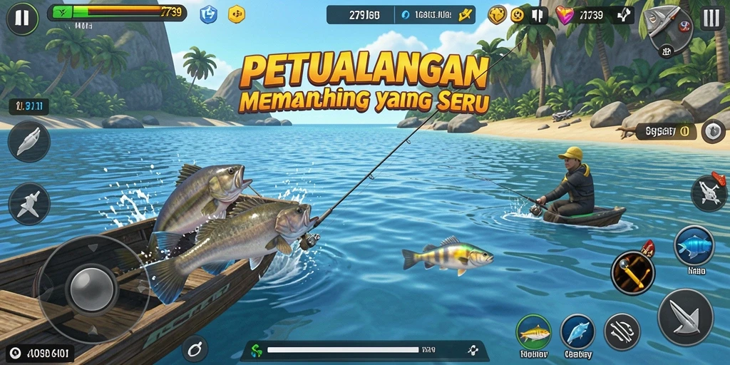 Tangkapan ikan spektakuler di game 2739.