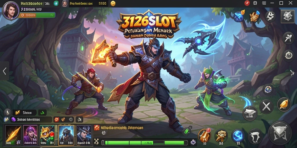 Tampilan menarik dari gameplay menegangkan 3126SLOT.