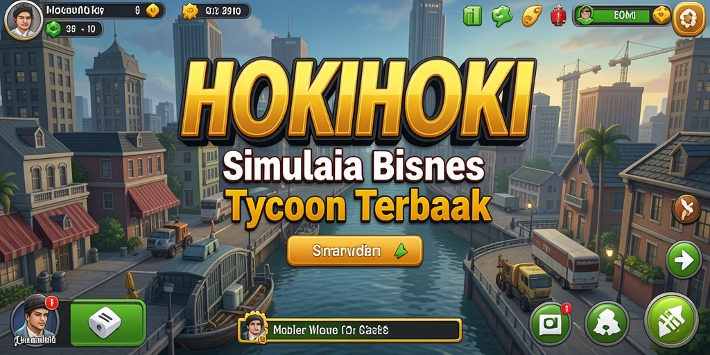 Tampilan gameplay HOKIHOKI yang seru dan menantang di dunia Tycoon.