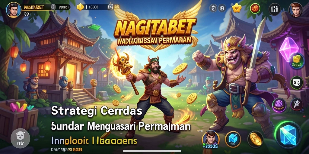 Screenshot gameplay NAGITABET menampilkan aksi strategi yang intens.
