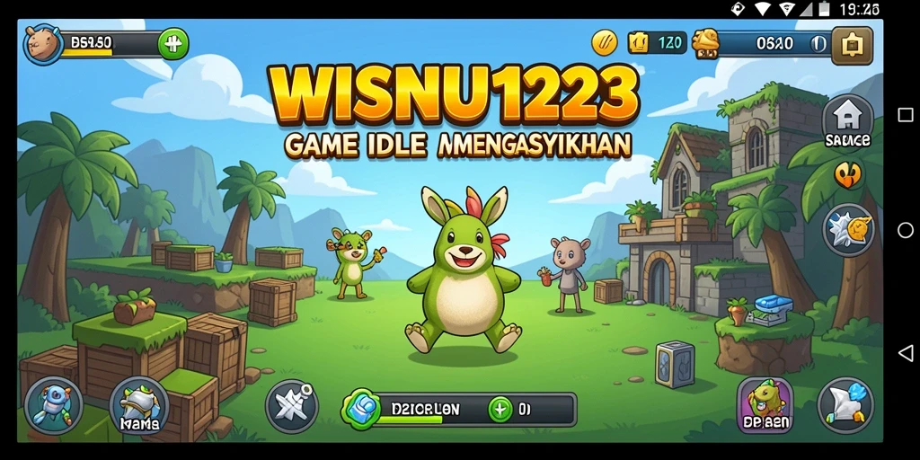 Tampilan gameplay WISNU123 yang mengasyikkan dan interaktif.